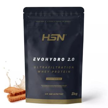 Proteína Sin Lactosa De Hsn Evohydro 2.0 | Sabor Speculoos 2 Kg = 67 Tomas Por Envase | Aislado De Proteína Hidrolizada De Suero Lácteo | Hydro Whey | No-gmo, Vegetariana, Sin Gluten