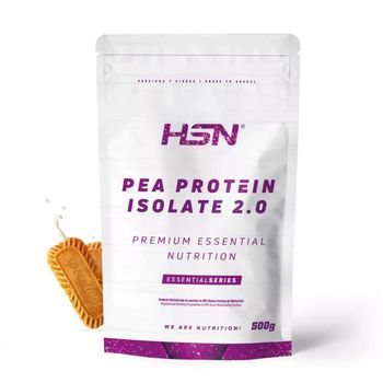 Proteína De Guisante Aislada De Hsn | Sabor Speculoos 500 Gr = 17 Tomas | 100% Vegana | Pea Protein Isolate | No-gmo, Sin Gluten, Sin Soja Ni Azúcares Añadidos