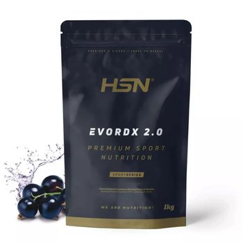 Pre Entreno Potente De Hsn Evordx 2.0 | Sabor Grosella Negra 1 Kg = 43 Tomas Por Envase | 100% Vegano Pre-workout Sin Azúcar Con 300 Mg De Cafeína, Aminoácidos, Creatina Creapure, Óxido Nítrico