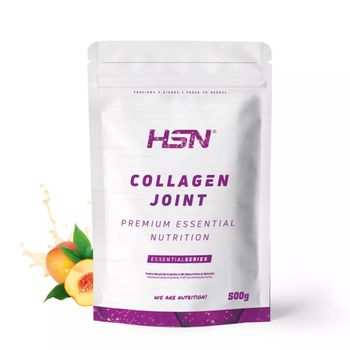 Colágeno Salud Articular De Hsn | Sabor Melocotón 500 G = 33 Tomas Por Envase Glucosamina, Condroitina, Msm, Cúrcuma, Boswellia Serrata, Pimienta Negra, Vitaminas Y Minerales | No-gmo, Sin Gluten