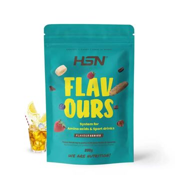 Saborizante Para Aminoácidos Y Bebidas Deportivas De Hsn | Sabor Té Helado De Limón 200 G = 36 Tomas Por Envase | Para La Dieta Keto Y Vegana | Extremadamente Bajo En Calorías Y Azúcar | No-gmo, Sin Gluten