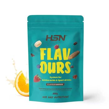 Saborizante Para Aminoácidos Y Bebidas Deportivas De Hsn | Sabor Naranja 200 G = 36 Tomas Por Envase | Para La Dieta Keto Y Vegana | Extremadamente Bajo En Calorías Y Azúcar | No-gmo, Sin Gluten