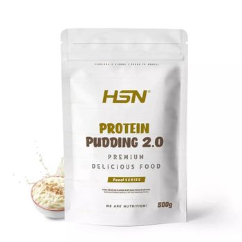 Pudding Proteico De Hsn | Sabor Arroz Con Leche 500 G = 13 Tomas Por Envase | Con Proteína De Suero | Muy Fácil De Preparar | Bajo En Calorías Sin Azúcares Añadidos | No-gmo, Vegetariano, Sin Gluten