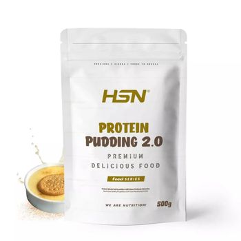 Pudding Proteico De Hsn | Sabor Natillas 500 G = 13 Tomas Por Envase | Con Proteína De Suero | Muy Fácil De Preparar | Bajo En Calorías Sin Azúcares Añadidos | No-gmo, Vegetariano, Sin Gluten