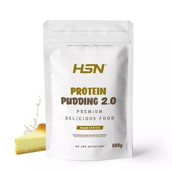 Pudding Proteico De Hsn | Sabor Tarta De Queso 500 G = 13 Tomas Por Envase | Con Proteína De Suero | Muy Fácil De Preparar | Bajo En Calorías Sin Azúcares Añadidos | No-gmo, Vegetariano, Sin Gluten