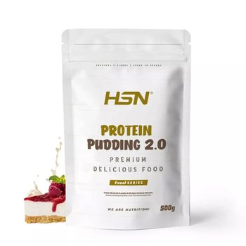 Pudding Proteico De Hsn | Tarta Queso F. Bosque 500 G = 13 Tomas Por Envase | Con Proteína De Suero | Muy Fácil De Preparar | Bajo En Calorías Sin Azúcares Añadidos | No-gmo, Vegetariano, Sin Gluten