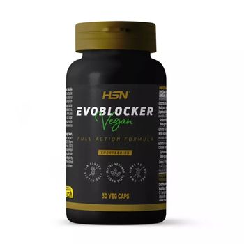 Bloqueador De Carbohidratos Y Grasas Evoblocker De Hsn | 30 Cápsulas Vegetales Con Chitosan + Extracto De Alubia Blanca + Agaricus Bisporus + Picolinato De Cromo | No-gmo, Vegano, Sin Gluten