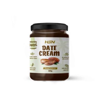 Pasta De Dátil Natural De Hsn | 500 Gramos | Crema De Dátil Para Untar Elaborada Con Dátiles Enteros - Alto En Fibra - Sin Azúcares, Sal Ni Edulcorantes Añadidos | No-gmo, Vegano