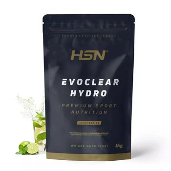 Clear Whey De Hsn Evoclear Hydro | Proteína Similar Al Zumo Muy Ligera Y Refrescante | Sabor Mojito 1 Kg = 40 Tomas | Aislado De Proteína Hidrolizada De Suero De Leche |  No-gmo, Vegetariana, Sin Gluten Ni Soja