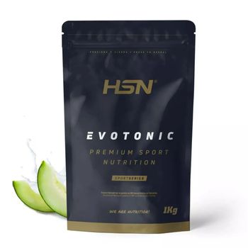 Isotónico En Polvo Evotonic De Hsn | Sabor Melón 1 Kg = 29 Tomas Por Envase | Bebida Deportiva Con Carbohidratos + Electrolitos + Bcaas + Peptopro | No-gmo, Vegetariano, Sin Gluten