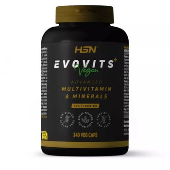 Multivitaminas Y Minerales Evovits Plus+ De Hsn | 240 Cápsulas Vegetales Para 8 Meses | Complejo Vitamínico Y Mineral Completo Vegano Hombre Mujer | No-gmo, Sin Gluten