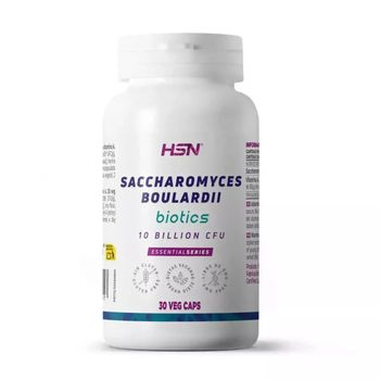 Saccharomyces Boulardii Probiótico Biotics 20b Ufc De Hsn | 30 Cápsulas Vegetales | Resistente Al Medio Ácido Del Estómago | Alta Concentración Por Dosis Diaria | No-gmo, Vegano, Sin Gluten