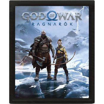 God Of War Ragnarok - Poster 3d Hazardous Tundra