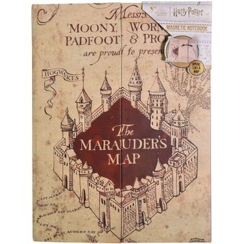 Cuaderno A5 Marauders Map Harry Potter 6 Unidades