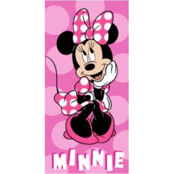 Toalla De Playa Infantil Microfibra Minnie Mouse 190159 75x145 Cm