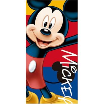 Toalla De Playa Infantil Microfibra Mickey Mouse 190158 75x145 Cm