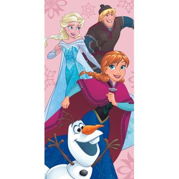 Toalla De Playa Infantil Microfibra Frozen 190162 75x145 Cm