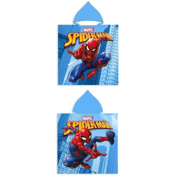 Poncho De Playa Infantil Spiderman 190166 50x100 Cm