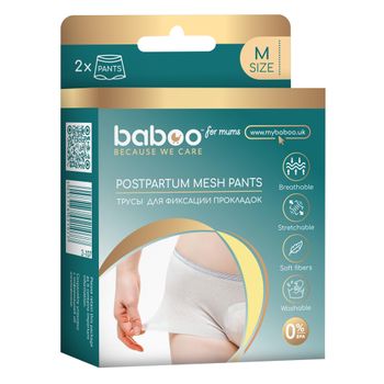 Pantalones De Malla Postparto Baboo (2 Ud) Mediana