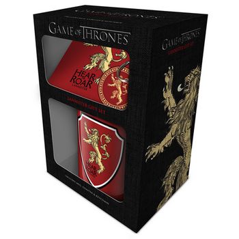 Game Of Thrones - Set De Regalo De La Serie De Juego De Tronos Con Taza Y Llavero (talla Única) (lannister)