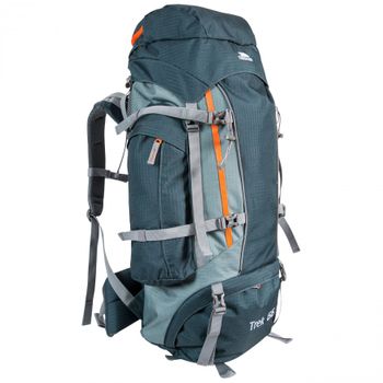 Trespass - Mochila De Acampada / Hiking Modelo Trek 66 (66 Litros) - Acampada / Camping (talla Única) (oliva)