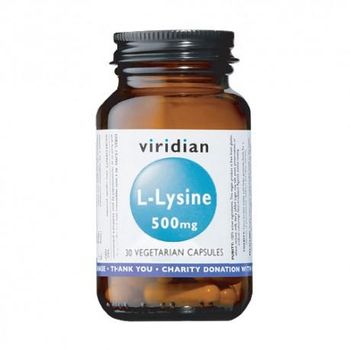 L-lisina Viridian 30 Cápsulas