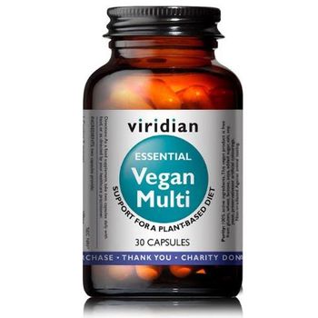 Vegan Multi Essential Viridian 30 Cápsulas