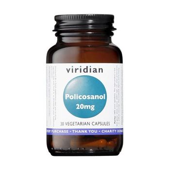 Policosanol 20mg Viridian 30 Cápsulas