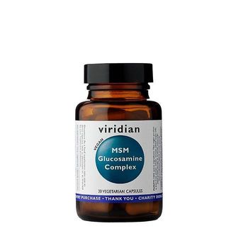 Glucosamina Msm 30 Cápsulas Vegetales Viridian