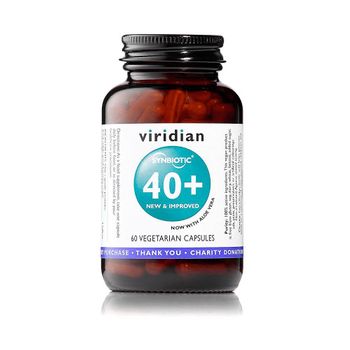 Synerbio 40+ 60 Cápsulas Vegetales Viridian