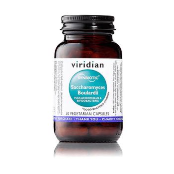 Synerbio Saccharomyces Boulardii 30 Cápsulas Vegetales Viridian