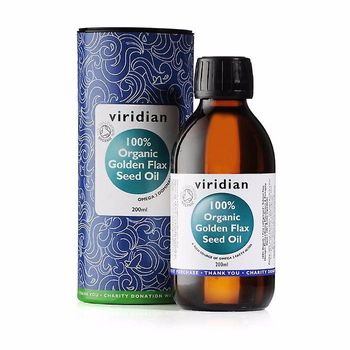 Aceite De Lino Dorado Omega 3 Vegan Viridian 200ml