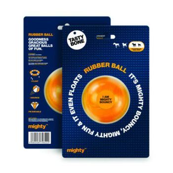 Mordedor Para Perros Tastybone Rubber Ball Pelota De Goma Súper Resistente