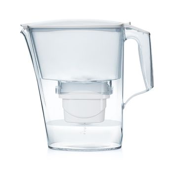 Aqua Optima Oria White Jug Capacity 2.8l With 1 Evolve + Filter Stpj0604