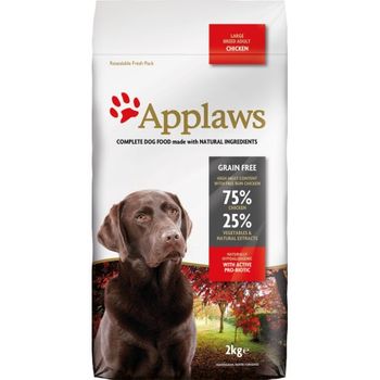 Applaws Adult Large Breed Chicken - Saco De 2 Kg