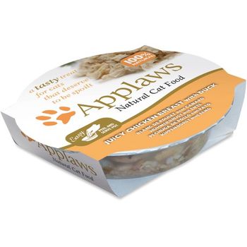 Applaws Cat Tasty Pollo Y Pato - Tarrina De 60 G.