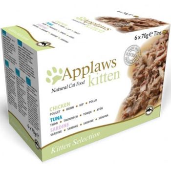 Applaws Cat Sobre 70g Caldo Pollo Multipack 12x70