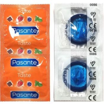 Pasante - Preservativo Sabor Arandano Bolsa 144 Unidades