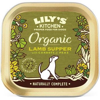 Lily's Kitchen Organic Lamb Supper Comida Húmeda Para Perros Grain-free 150g
