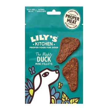 Lily's Kitchen Snack The Mighty Duck Mini Jerky 70g