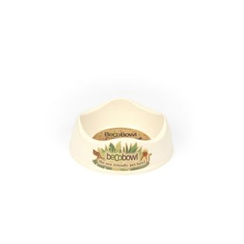 Comedero Bebedero Beco Bowl Medium (21 Cm - 0,75 L) Natural