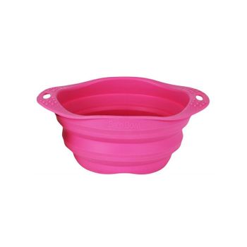 Comedero Bebedero De Viaje Beco Travel Bowl M Rosa