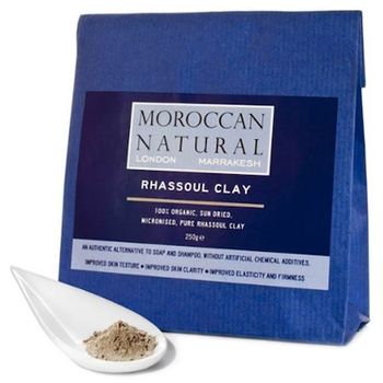 Moroccan Natural Bolsitas De Arcilla Rhassoul Natural Marroquí 4 X 50 Gr
