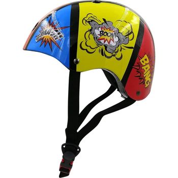 Casco De Bicicleta De Dibujos Animados Multicolores