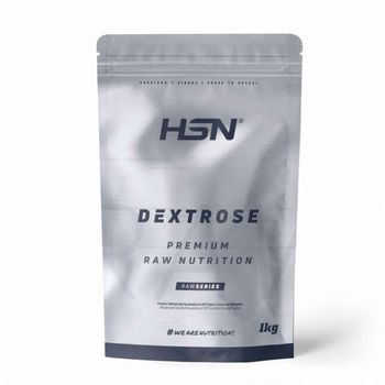 Dextrosa De Hsn | Sin Sabor 1 Kg = 20 Tomas Por Envase | 100% Pura Dextrosa En Polvo - Sin Añadidos Ni Excipientes - Carbohidratos De Alto Índice Glucémico | No-gmo, Vegano, Sin Gluten...