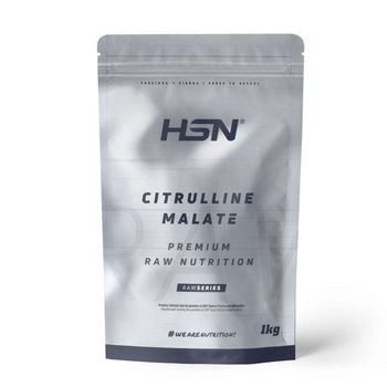 Citrulina Malato En Polvo De Hsn | Sin Sabor 1 Kg = 200 Tomas Por Envase | 10000 Mg Pura L-citrulina Malato Por Dosis Diaria | Sin Añadidos Ni Excipientes | No-gmo, Vegano, Sin Gluten