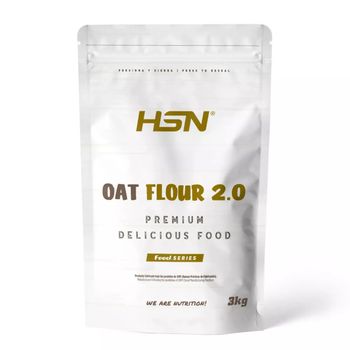 Harina De Avena De Sabores De Hsn | Sin Sabor 3 Kg = 60 Tomas Por Envase - Instant Oatmeal - Ideal Tortitas De Avena Y Claras, Batidos | Sin Azúcares Añadidos