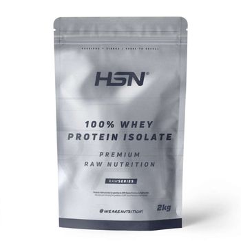 Proteína Aislada De Suero Hsn | Sin Sabor 2 Kg = 67 Tomas Por Envase 100% Whey Protein Isolate | Alto En Proteínas, Eaas, Bcaas Y Glutamina | No-gmo, Vegetariano, Sin Gluten Ni Soja