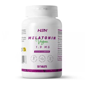 Melatonina 1,8mg De Hsn | 120 Tabletas De Acción Rápida | La Melatonina Contribuye A Disminuir El Tiempo Necesario Para Conciliar El Sueño + Aliviar Jet Lag | No-gmo, Vegano, Sin Gluten...