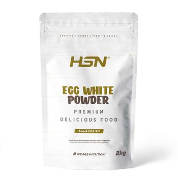 Albúmina De Huevo En Polvo De Hsn | Sabor Natural 2 Kg = 67 Tomas Por Envase | Proteína De Claras Deshidratadas De Gallinas No Enjauladas | No-gmo, Vegetariano, Sin Lactosa